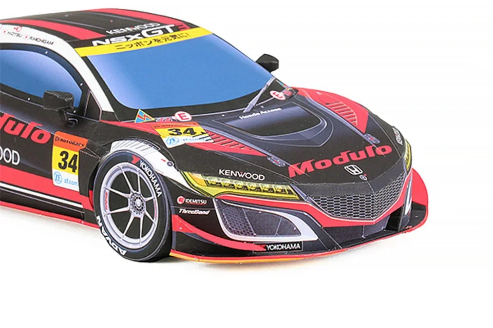 WRC 2019 NSX-GT3 1:24 종이 모델 자동 - Art Craft Cardboard 리뷰 및 가격