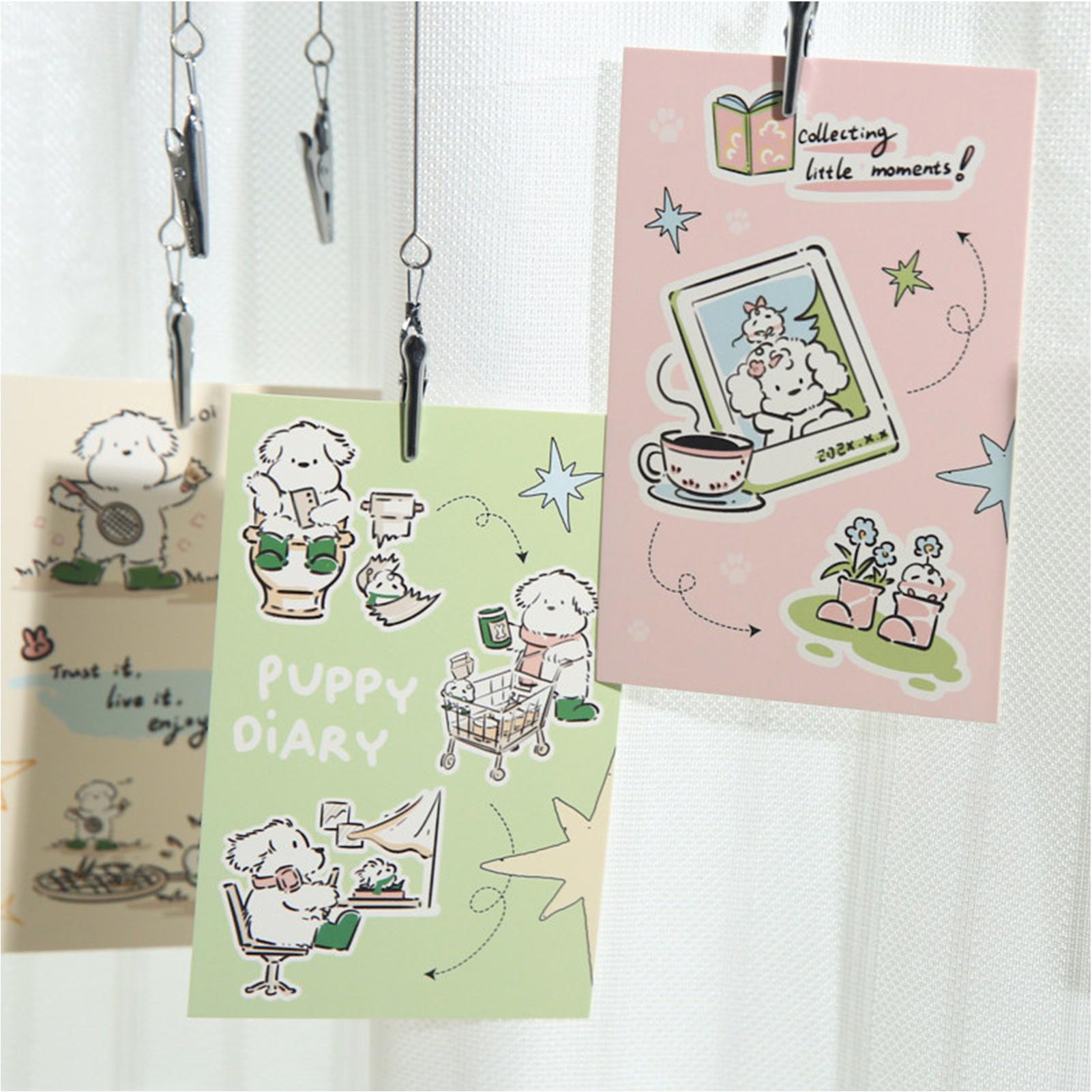엽서 종이 엽서 미술 공예품 30 매 동물 패턴 스크랩 - Art Craft With Paper 리뷰 및 가격