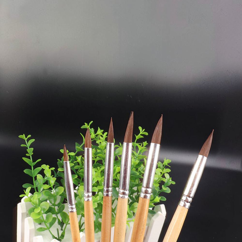 섬세한 붓털을 가진 울프 헤어 수채화 및 구아슈 붓 세 - Gouache Paint Set 리뷰 및 가격