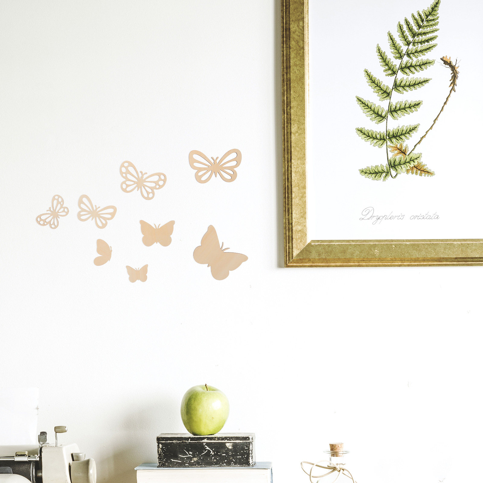 16개입 나비 벽 장식, 미완성 나무 재질, DIY 컷 - Art And Craft For Nursery 리뷰 및 가격