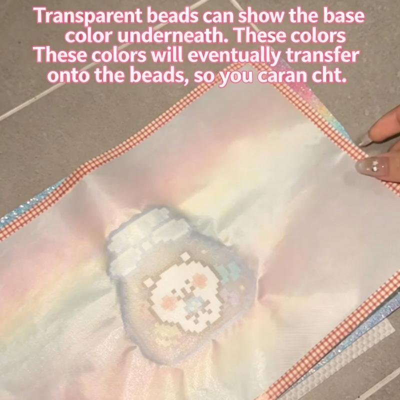 그라디언트 글리터 퓨즈 비즈 다림질 시트 5/7개 홈  - Art Craft With Paper 리뷰 및 가격