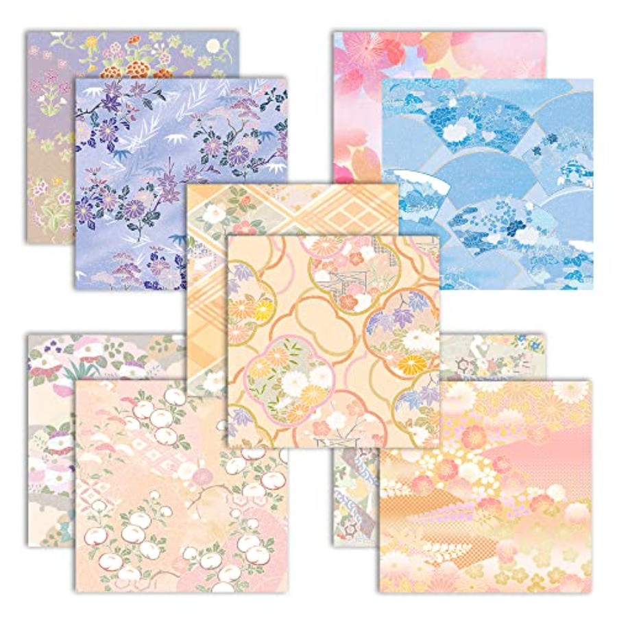 종이접기 용지 6x6 양면 50매 10가지 색상 종이접 - Art Craft With Paper 리뷰 및 가격